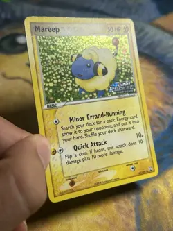 Mareep 67/109 EX Team Rocket Returns Reverse Holo Stamped Pokémon Card - Image 4