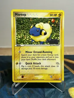 Mareep 67/109 EX Team Rocket Returns Reverse Holo Stamped Pokémon Card - Image 6