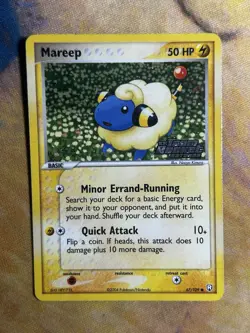 Mareep 67/109 EX Team Rocket Returns Reverse Holo Stamped Pokémon Card - Image 7