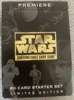 Star Wars Customizable Card Game Premiere Starter Set Deck NOS - Image 3