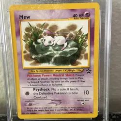 CGC 10 - 2000 WOTC Black Star Promo Mew # 47 Pokemon Card - Image 6