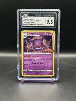 Gengar SWSH241 CGC 9.5 – Prerelease Holo Black Star Promo Pokemon - Image 1
