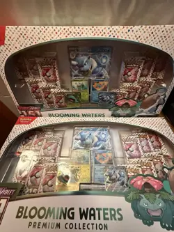 Blooming Waters Premium Collection Pokemon TCG - LOT OF 2 - Image 1