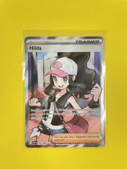 Hilda Trainer Full Art SR 164/086 Pokémon White Flare English Pack Fresh MINT - Image 1