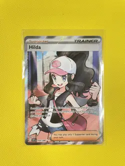 Hilda Trainer Full Art SR 164/086 Pokémon White Flare English Pack Fresh MINT - Image 3