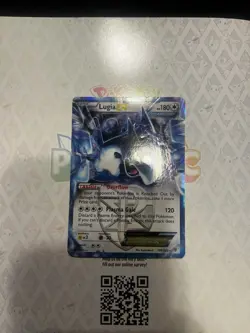 Pokemon Lugia EX TCG Team Plasma Holo Card 108/135 Plasma Storm - Image 1