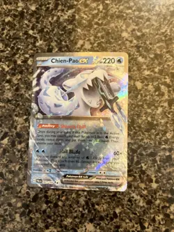Chein-Pao EX 061/193 Double Rare Paldea Evolved Pokemon NM - Image 1