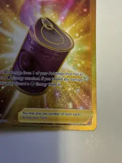 Suspicious Food Tin 080/073 Secret Rare Gold Holo Pokémon Champion's Path - Image 6