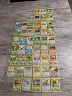 Pokemon WOTC Card Complete Set Of Jungle Non Holo Rare Uncommon & Common NM - Image 6