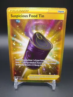 Pokémon TCG Suspicious Food Tin Champion's Path 080/073 Holo Secret Rare - Image 1