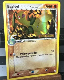 NM Pokémon Bayleef Delta Species EX Dragon Frontiers 26/101 STAMPED HOLO - Image 16