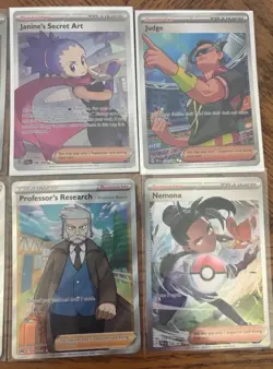Pokémon TCG Full Art Trainer Lot of 8 Sword & Shield + Scarlet & Violet Era - Image 3