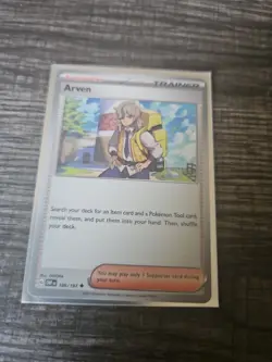 Pokemon - Arven 186/197 - Obsidian Flames - Near Mint - Trainer Supporter - Image 2