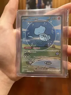 Mew ex SAR 347/190 SV4a Shiny Treasure ex Pokemon Card Japanese - Image 8