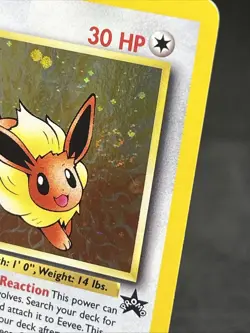 Eevee Black Star Promo 11 Holo Pokemon Card With/swirl 👀 - Image 13