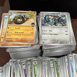Pokemon - Journey Together - EX Holo Rares + Reverse Holos+ Bulk Lot 500+ Cards - Image 2