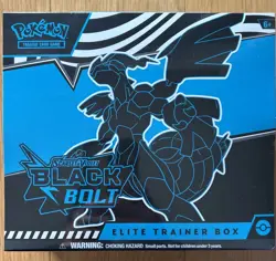 Pokemon Black Bolt Elite Trainer Box ETB Set  ✅ FREE SHIPPING ✅ - Image 1