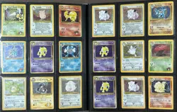 Vintage Pokemon Card Collection Lot Binder 76x Holos, WOTC, BS2 Charizard Holo - Image 2