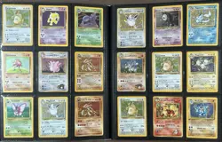 Vintage Pokemon Card Collection Lot Binder 76x Holos, WOTC, BS2 Charizard Holo - Image 3