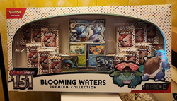 Pokemon Scarlet & Violet 151 Blooming Waters Premium Collection Box Sealed - Image 3