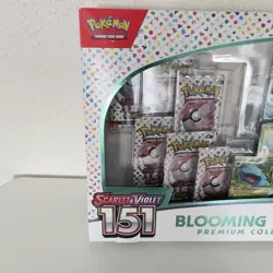 Pokemon Scarlet & Violet 151 Blooming Waters Premium Collection Box Sealed - Image 11