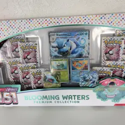Pokemon Scarlet & Violet 151 Blooming Waters Premium Collection Box Sealed - Image 20