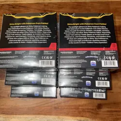 LOT OF 6 Pokemon TCG Scarlet & Violet Paldean Fates SV4.5 Bundle Booster Box NEW - Image 5