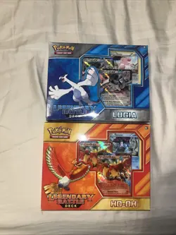 Pokemon TCG: Legendary Battle Decks (Lugia & Ho-Oh Bundle) *BOTH DECKS INCLUDED* - Image 1