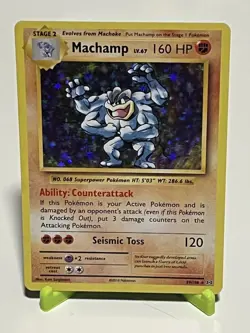Pokemon Machamp 59/108 XY Evolutions Holo Rare NM Condition - Image 3