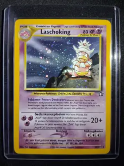 Pokémon Laschoking (Slowking) Neo Genesis Holo 14/111 German edition - Image 1