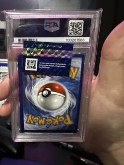 2021 Pokemon English Chilling Reign #201 Blaziken Vmax Secret Rare PSA 9 MINT - Image 4