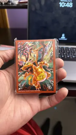 Pokemon TCG Scorching Charizard Card Sleeves 65 Ct NEW SEALED - Image 1