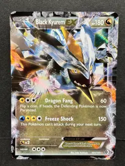 Black Kyurem EX 101/149 Ultra Rare Boundaries Crossed Pokémon TCG Near Mint NM - Image 4