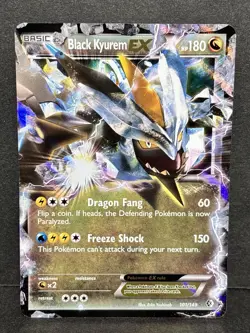Black Kyurem EX 101/149 Ultra Rare Boundaries Crossed Pokémon TCG Near Mint NM - Image 5