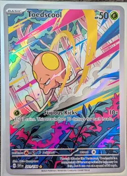 Toedscool | 201/198 Illustration Rare | SV01: Scarlet & Violet Base Set | LP+ - Image 1