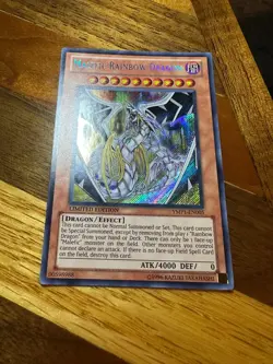 Malefic Rainbow Dragon YMP1-EN005 Limited Edition Secret Rare PL + BONUS - Image 1