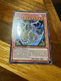 Malefic Rainbow Dragon YMP1-EN005 Limited Edition Secret Rare PL + BONUS - Image 3