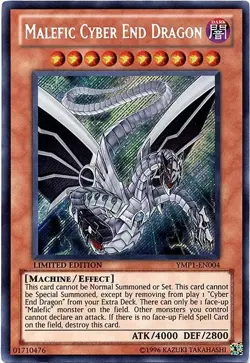 Yugioh! LP Malefic Cyber End Dragon - YMP1-EN004 - Secret Rare - Limited Edition - Image 1