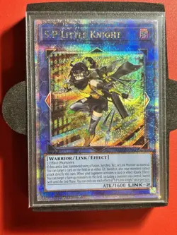 YUGIOH ASIAN ENGLISH AE S:P Little Knight (Quarter Century Rare) NOT TCG LEGAL - Image 1