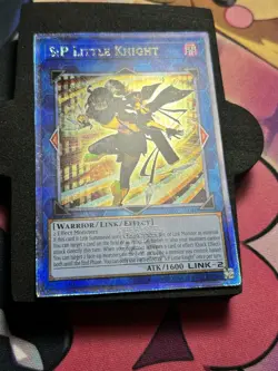 YUGIOH ASIAN ENGLISH AE S:P Little Knight (Quarter Century Rare) NOT TCG LEGAL - Image 9