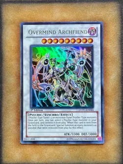 Yugioh Overmind Archfiend EXVC-EN044 Ultra Rare 1st Ed NM - Image 2