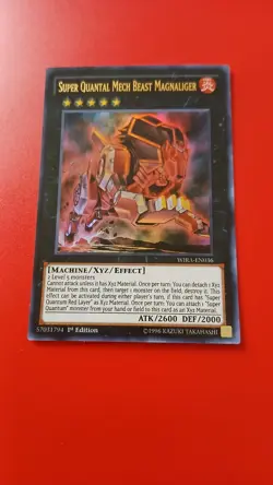Yu-Gi-Oh!  Super Quantal Mech Beast Magnaliger Wing Raiders WIRA-EN036 1st... - Image 3