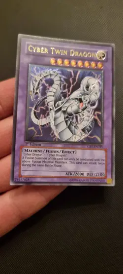 Cyber Dragon Twin CRV 1.Edition Ultimate Ulti Yugioh - Image 17