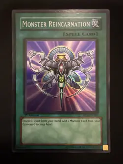 Yugioh Monster Reincarnation RDS-EN045 Super Rare 1st Edition LP - Image 3