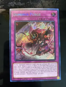 Dominus Purge INFO-EN078 - Secret Rare - 1st Edition NM Yugioh - Image 1
