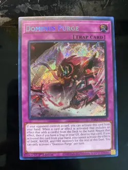 Dominus Purge INFO-EN078 - Secret Rare - 1st Edition NM Yugioh - Image 2