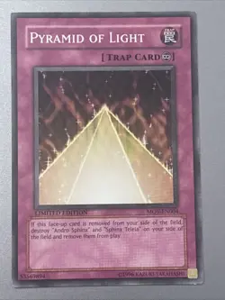 Yu-Gi-Oh! TCG Pyramid of Light MOV-EN004 Limited Edition Promo Common LP - Image 1