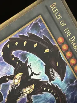 Beelze of the Diabolic Dragons PGLD-EN016 1st Edition Gold Secret Rare LP - Image 4