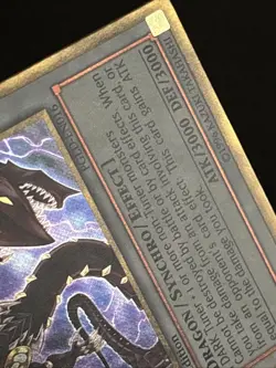 Beelze of the Diabolic Dragons PGLD-EN016 1st Edition Gold Secret Rare LP - Image 6