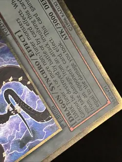 Beelze of the Diabolic Dragons PGLD-EN016 1st Edition Gold Secret Rare LP - Image 7